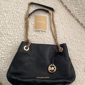 MICHAEL KORS small blue handbag